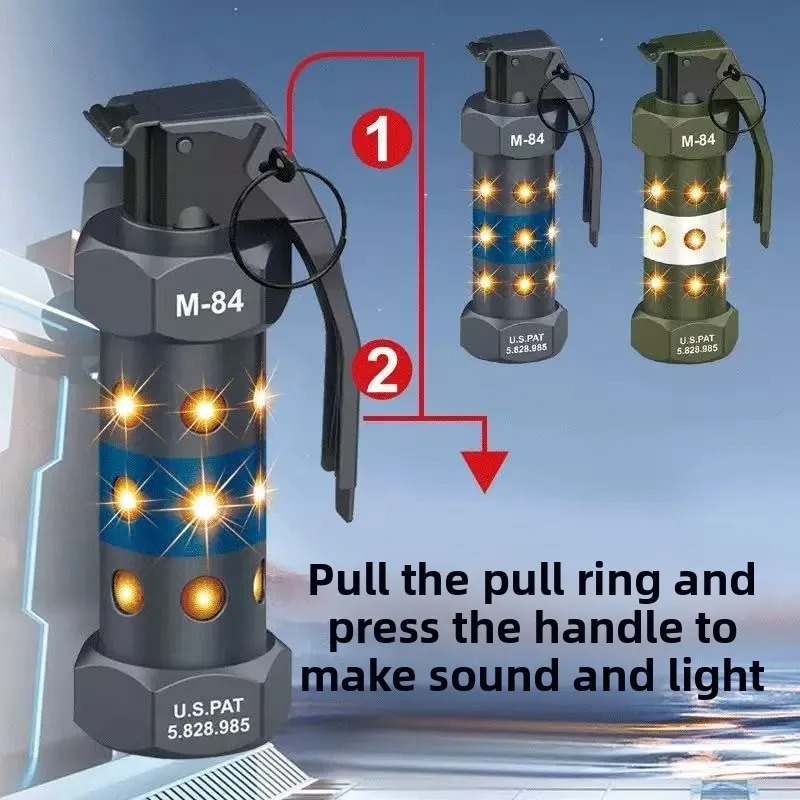 Outdoor Camping Essential Gear - 전술 M84 모형 수류탄 모델 스트로브
