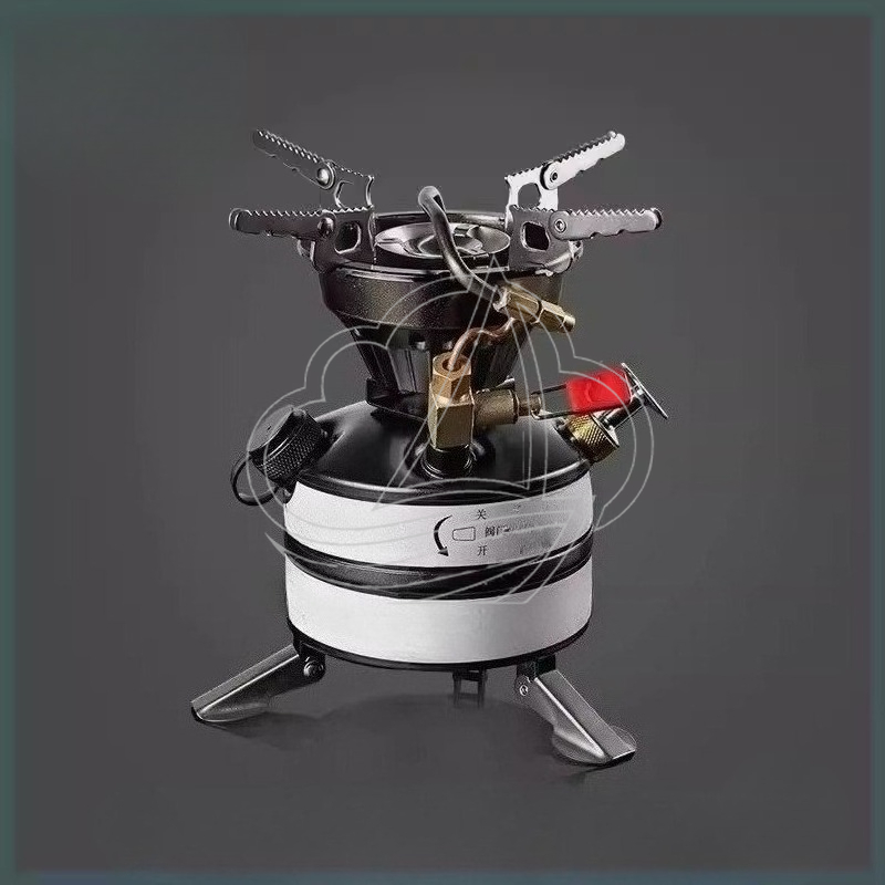 Outdoor Camping Burner - 올인원 휴대용 캠핑 스토브 키트, 야외