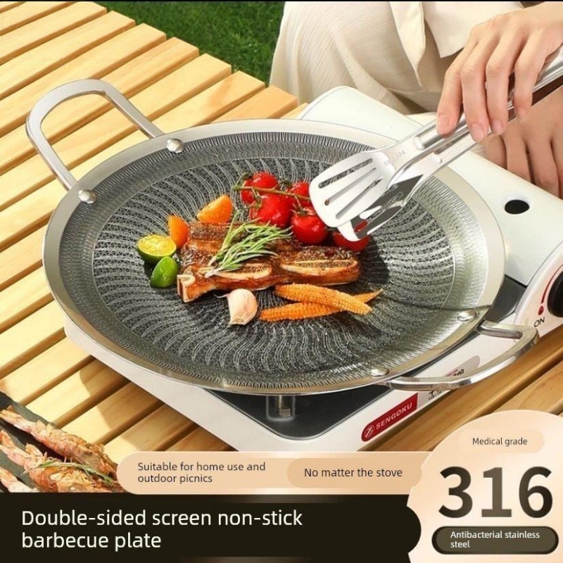 Outdoor Camping Burner - 316 스테인리스 스틸 다용도 캠핑용/가정용/주방용 바베큐