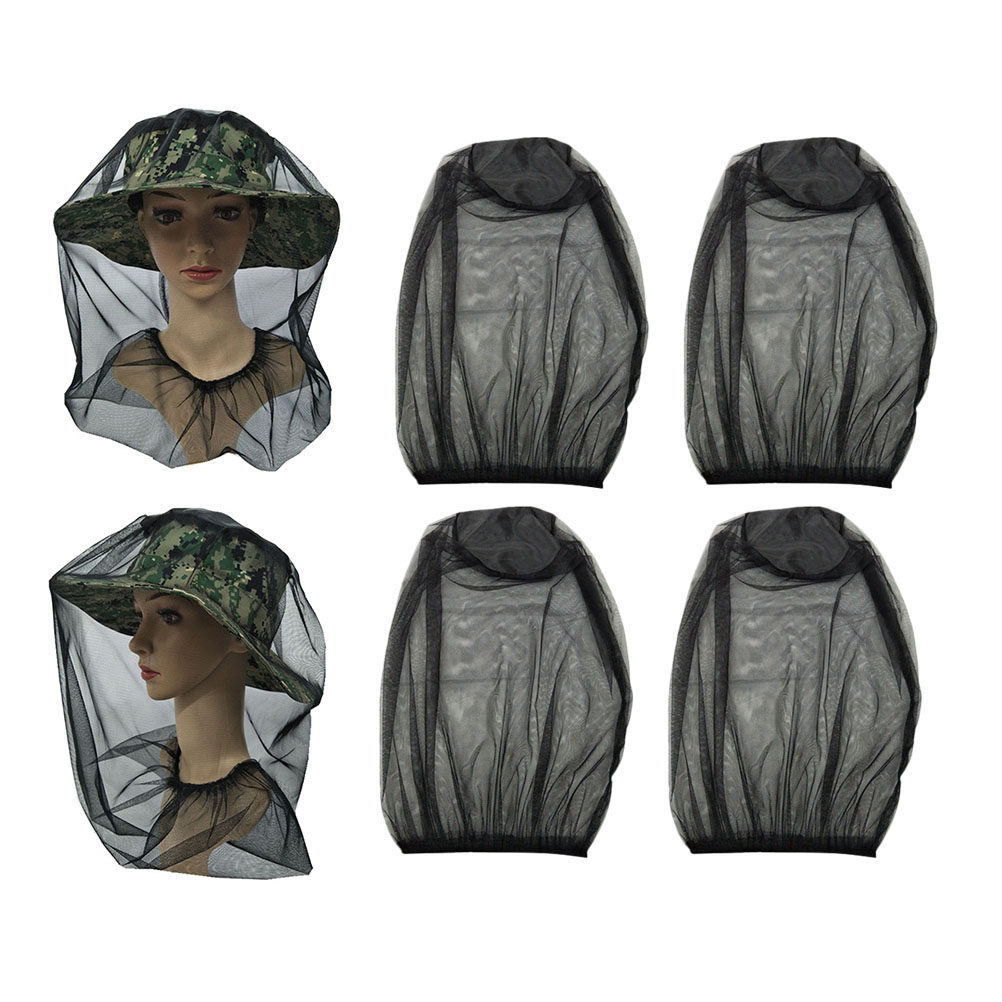 Outdoor Activities In Camping - 4Pcs 안티 모기 헤드 네트 야외