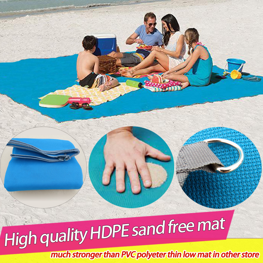 Outdoor Camping Mats Large - Lohascamping 해변 매트, 모래 무료 매트,
