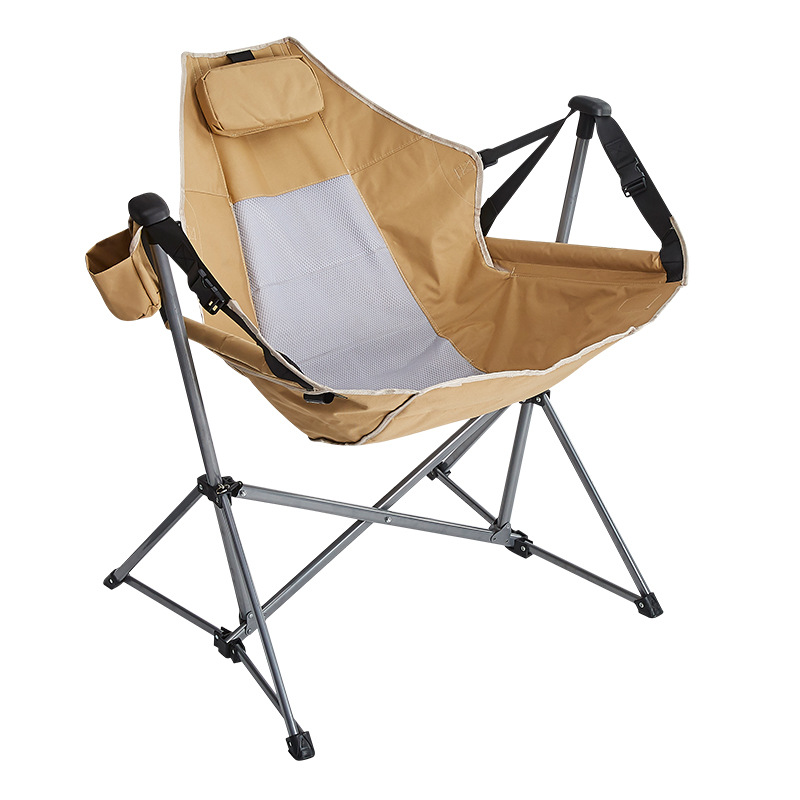 Outdoor Camping Rocking Chair - 가볍고 휴대 가능한 야외 캠핑용 흔들의자,