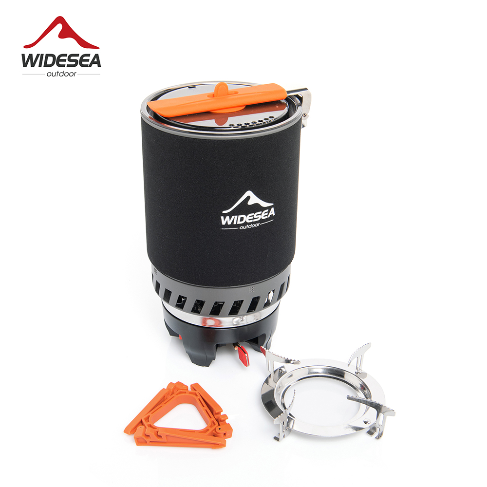 Outdoor Camping Burner - 와이드시 캠핑 조리 시스템 (열교환기 포함)