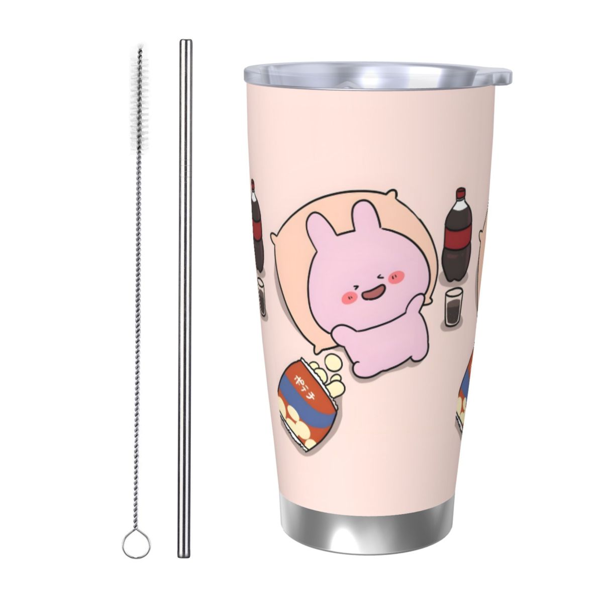 Vacuum Insulated Flask - 아사미미찬 귀여운 아사미미 20온스 스테인리스 보온