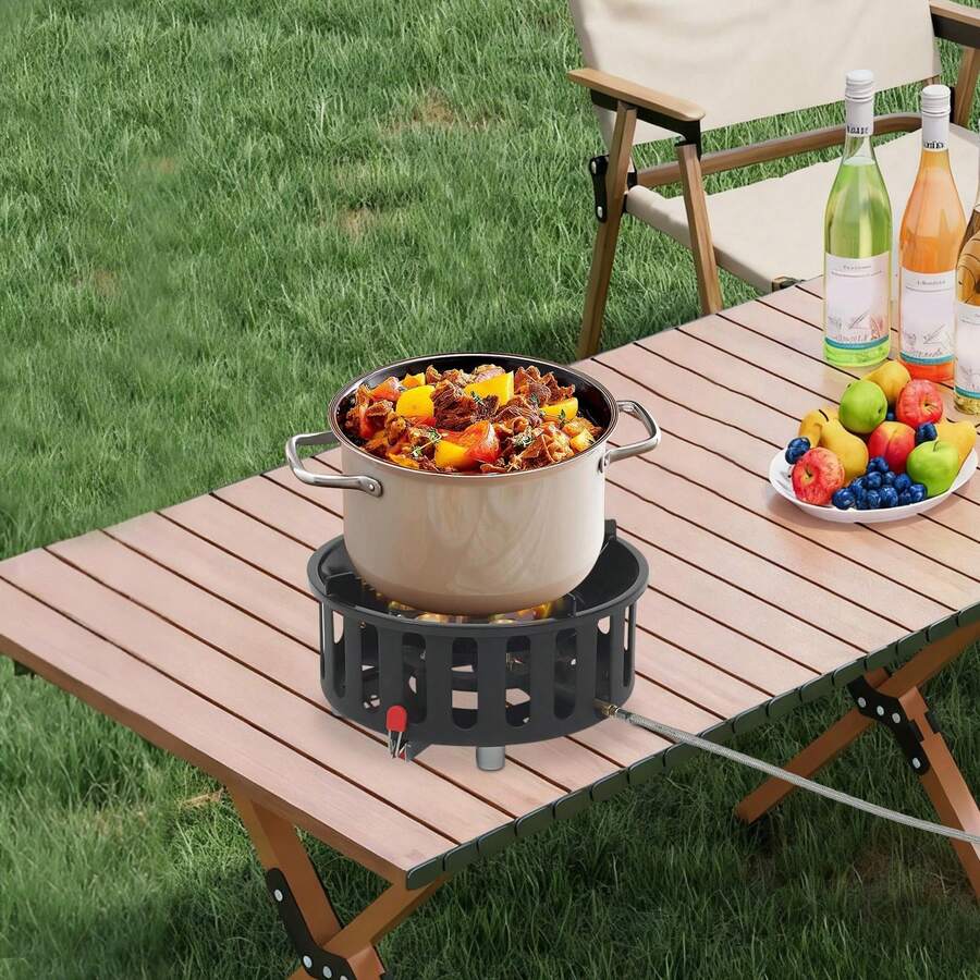 Outdoor Camping Burner - 휴대용 캠핑 스토브(3개 어댑터 포함) -