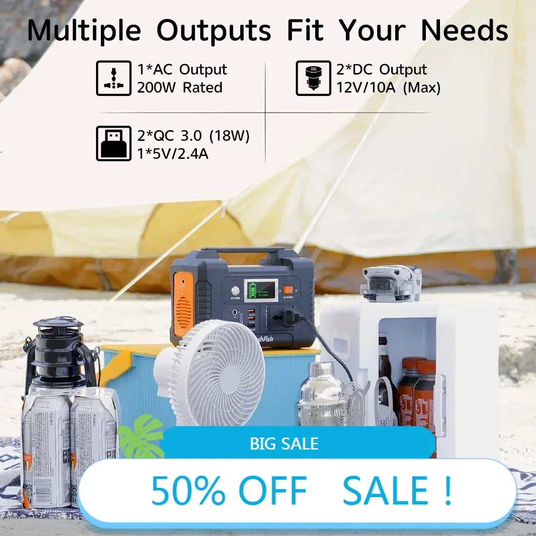 Outdoor Camping Tv - 신제품 151WH AC 야외 비상용 배터리
