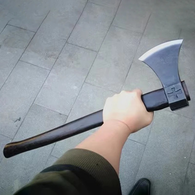 Camp Axe Hatchet - 노르딕 토마호크 자기 방어용 단조 바이킹