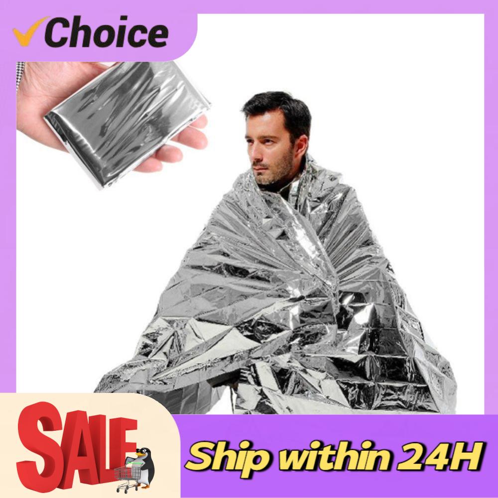 Emergency Mylar Blanket - 130x210cm 포일 마일라 보온 담요 신체