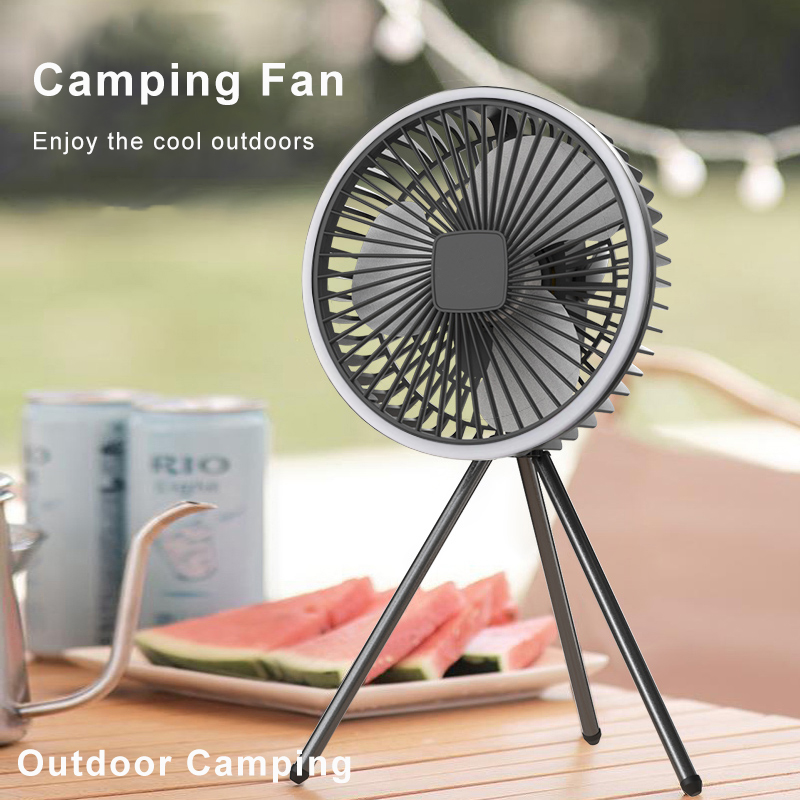 Outdoor Camping Fan - 휴대용 캠핑 팬 10000mAh 5000mAh USB