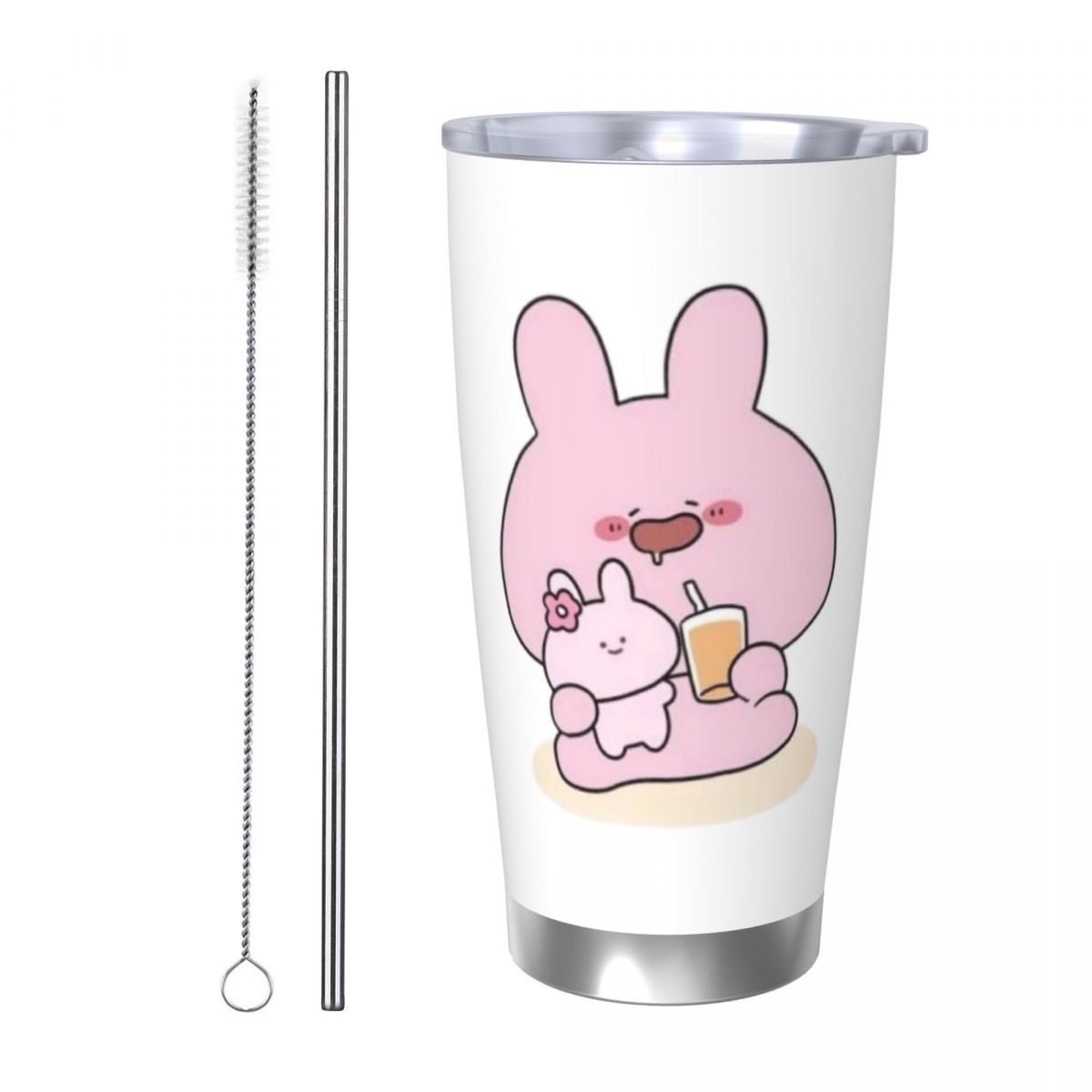 Vacuum Insulated Flask - 아사미미찬 귀여운 아사미미 20온스 스테인리스 보온