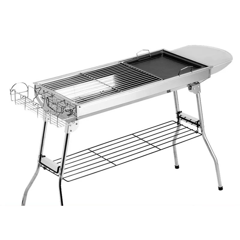 Outdoor Camping Burner - 대형 접이식 숯불 바비큐 그릴 야외