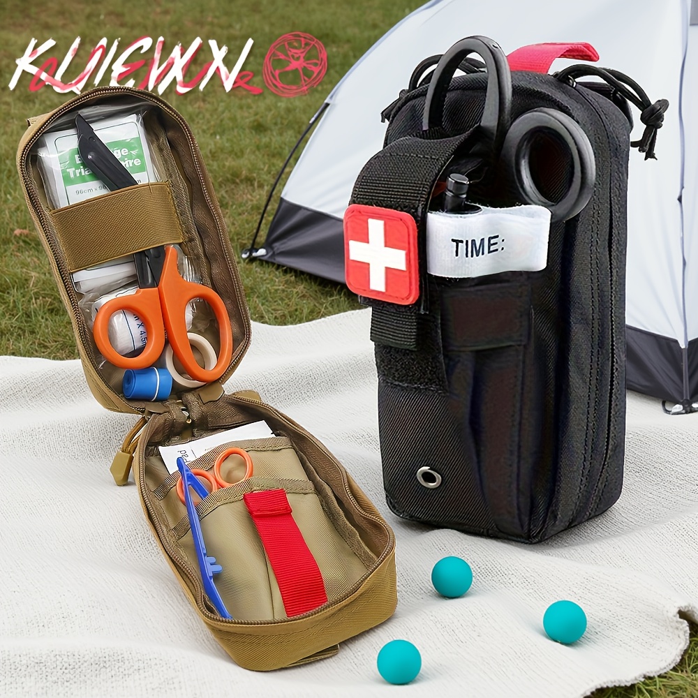 Outdoor Camping Essential Gear - 전술 응급 처치 키트 지혈대 의료