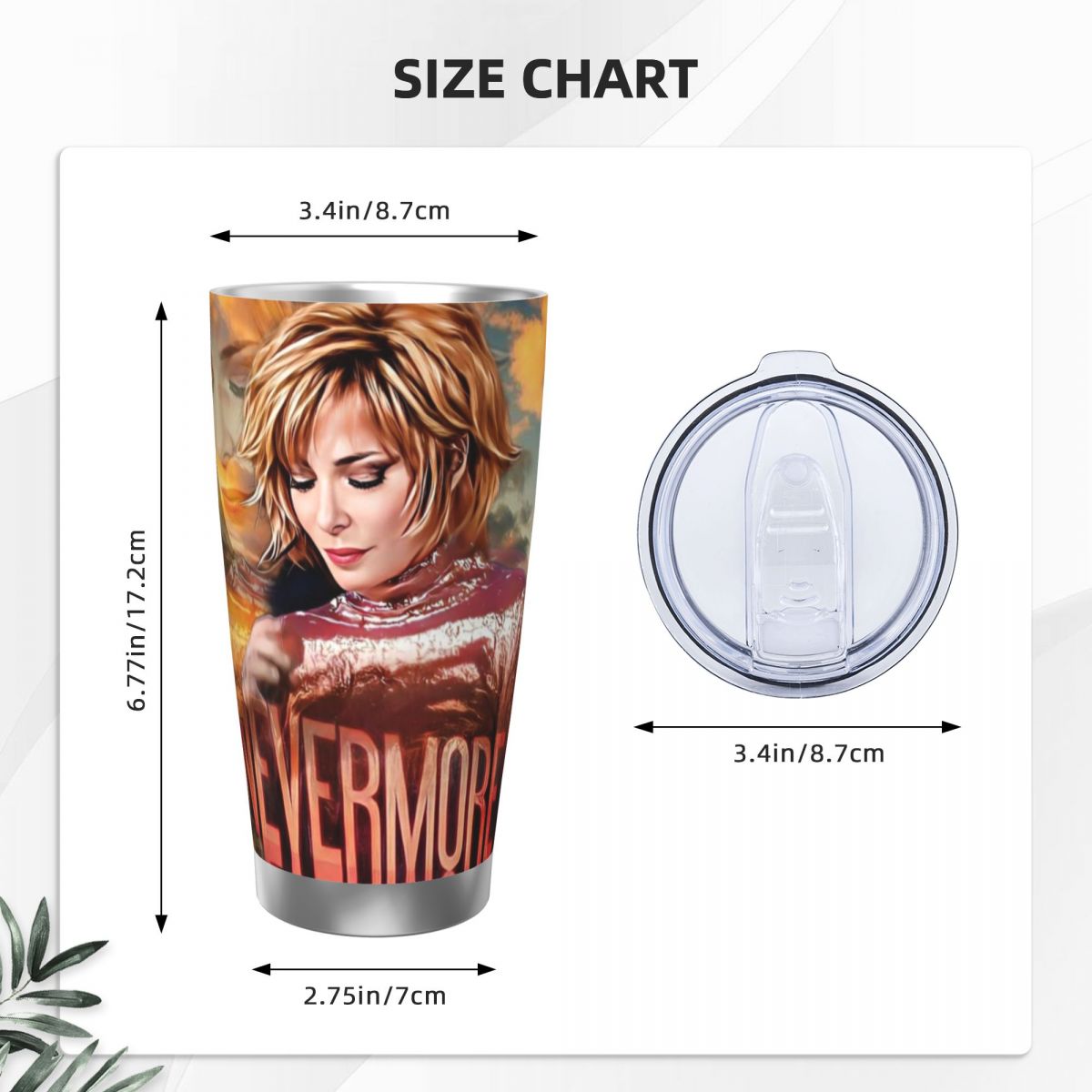 Mylene Farmer Nevermore 20oz 스 - Vacuum Insulated Flask 리뷰 및 가격