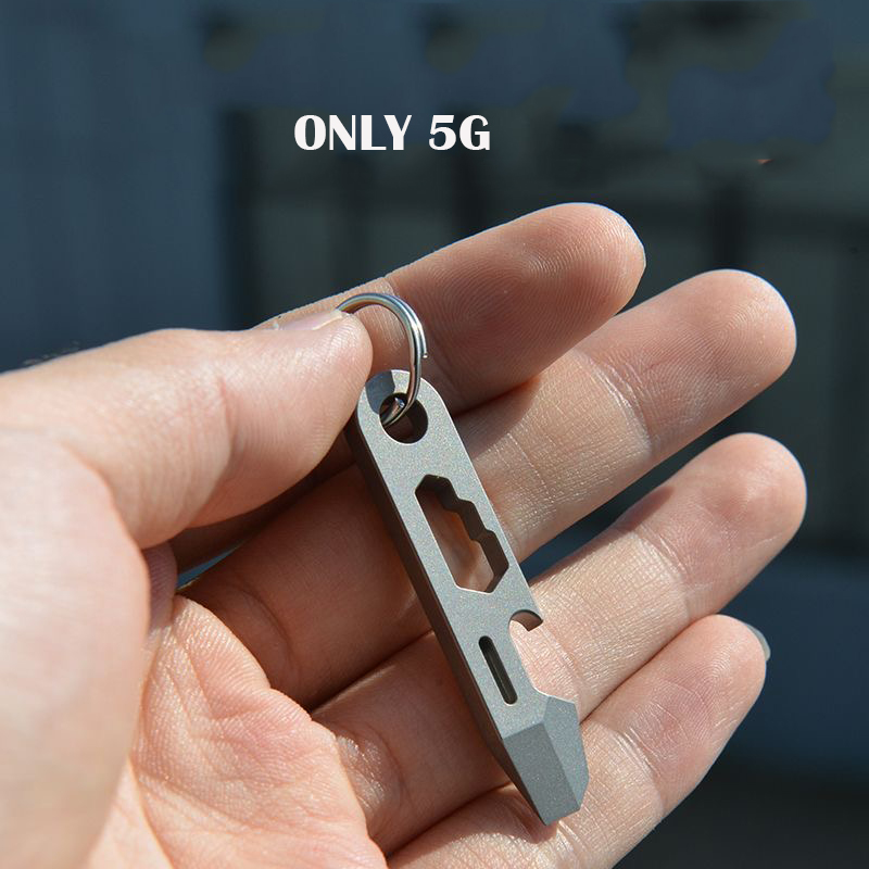 새로운 미니 TC4 티타늄 합금 크로우 바 병따개 졸업 - Outdoor Camping Essential Gear 리뷰 및 가격