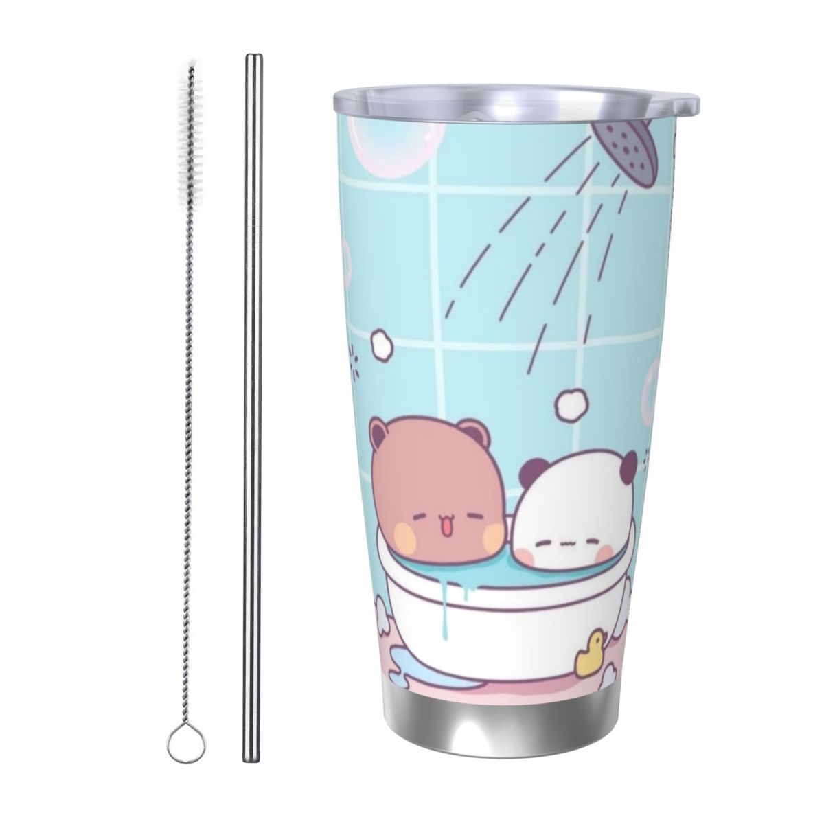 판다베어 허그 부부 두두 20온스 스테인리스 스틸 보온 - Vacuum Insulated Flask 리뷰 및 가격