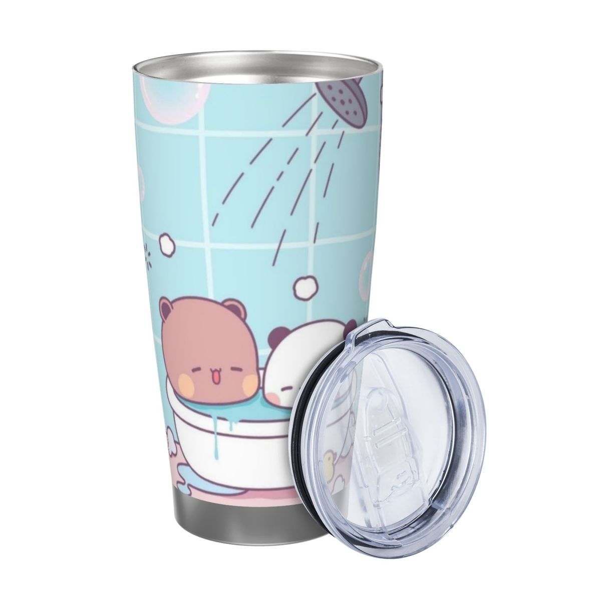 판다베어 허그 부부 두두 20온스 스테인리스 스틸 보온 - Vacuum Insulated Flask 리뷰 및 가격