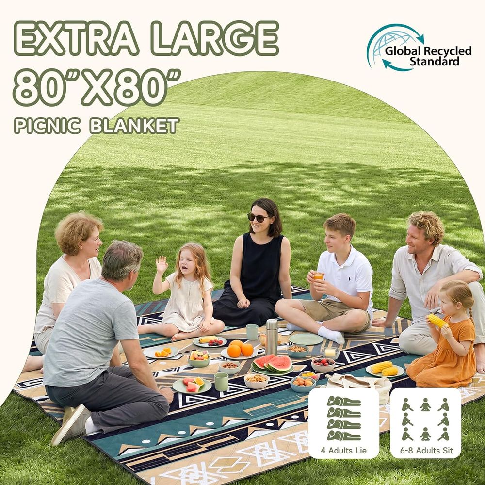 피크닉 담요 야외 캠핑 비치 매트 러그 특대형 접이식  - Outdoor Camping Mats Large 리뷰 및 가격