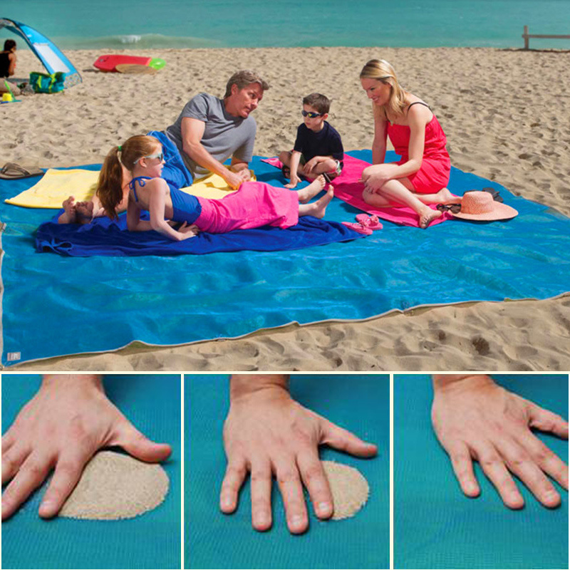 Lohascamping 해변 매트, 모래 무료 매트,  - Outdoor Camping Mats Large 리뷰 및 가격