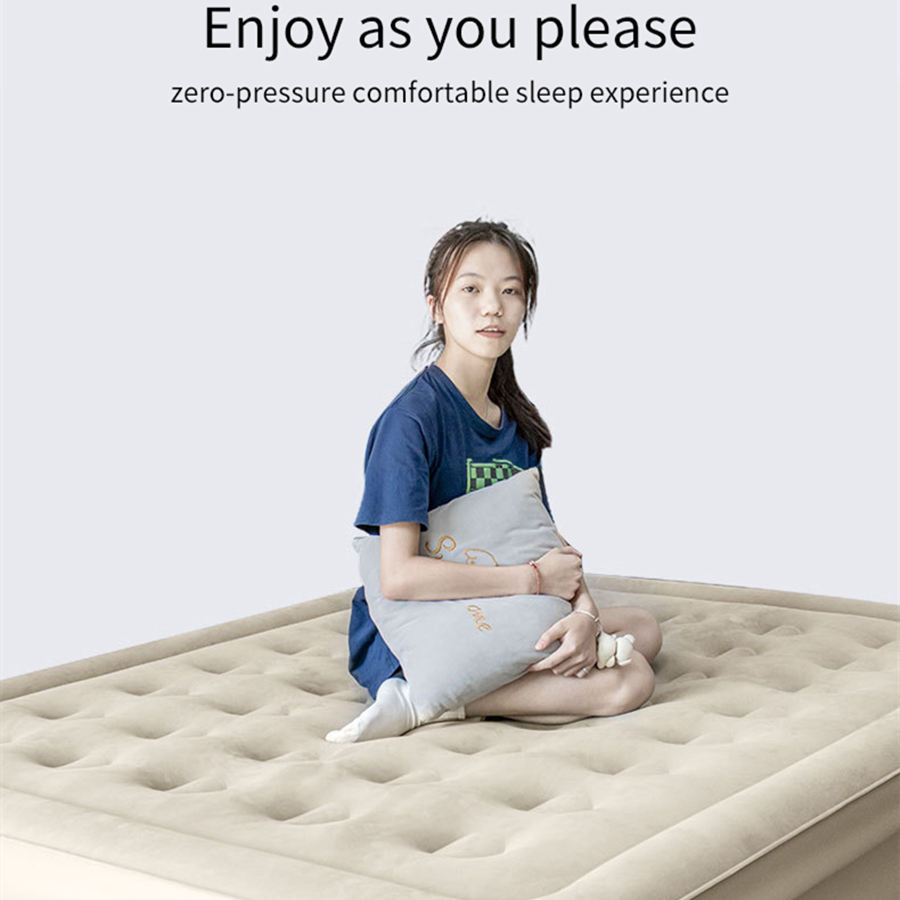 인테리어 에어 매트리스 글램핑 매트 PVC 풍선 슬리핑 - Bed Outdoor Camping 리뷰 및 가격