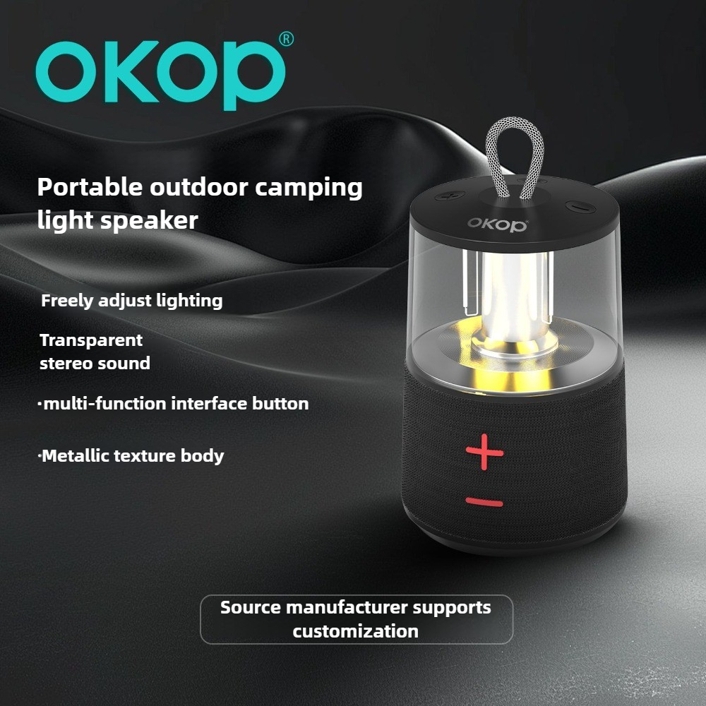 OKOP 블루투스 스피커, 야외 스피커, 캠핑 라이트, - Outdoor Activities In Camping 리뷰 및 가격