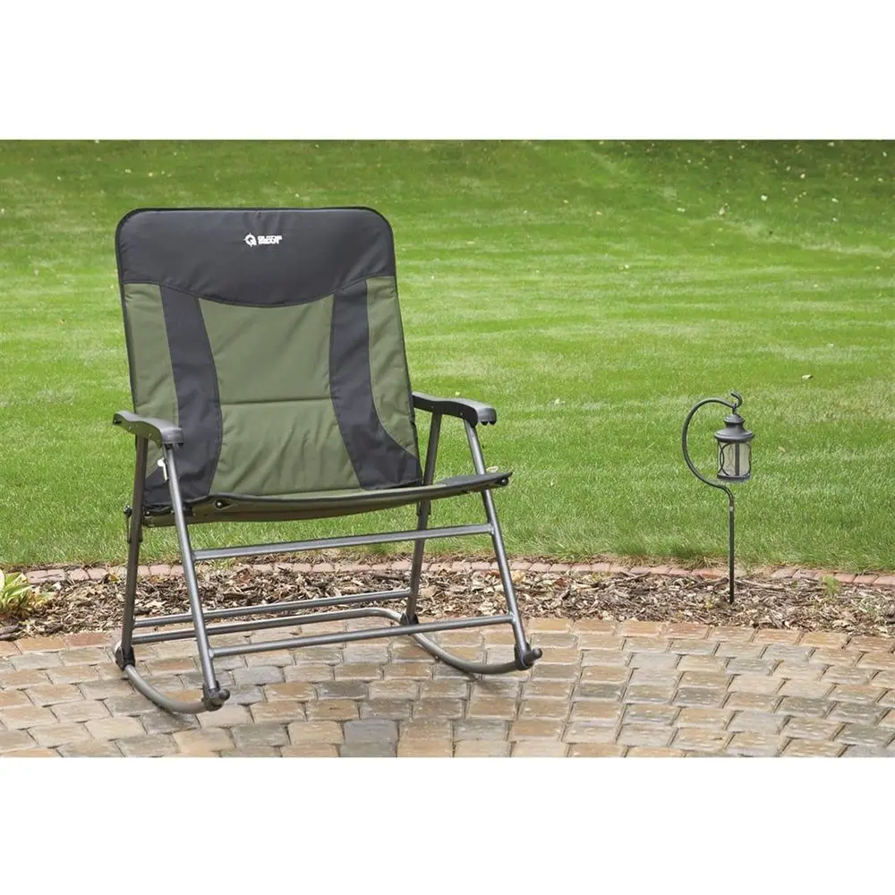 대형 600파운드 용량의 휴대용 흔들의자 캠핑 의자,  - Outdoor Camping Rocking Chair 리뷰 및 가격