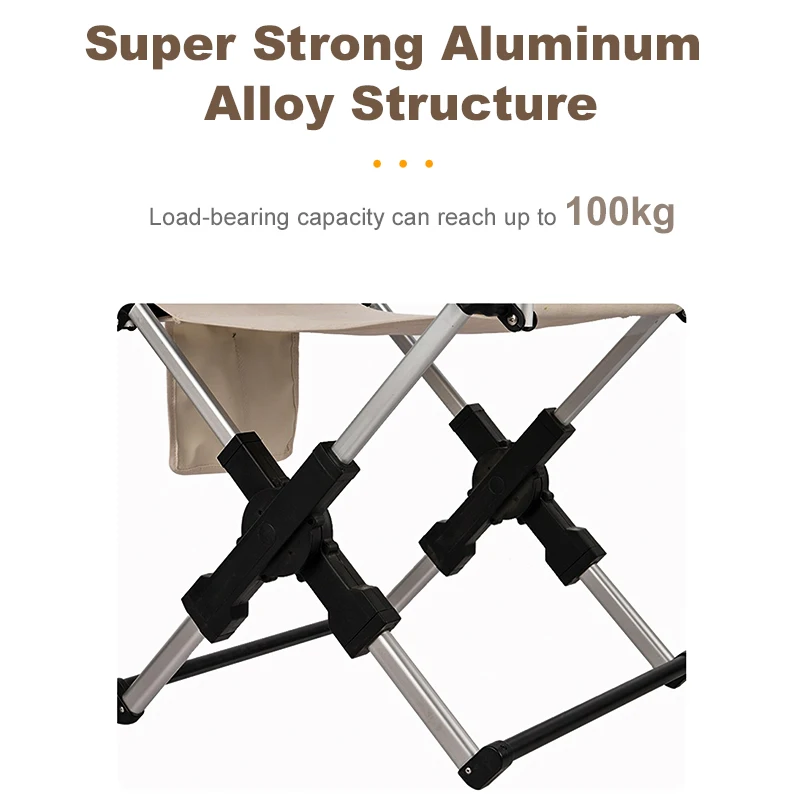 야외 접이식 감독 의자 캠핑 해변 낚시 의자 알루미늄  - Outdoor Camping Rocking Chair 리뷰 및 가격