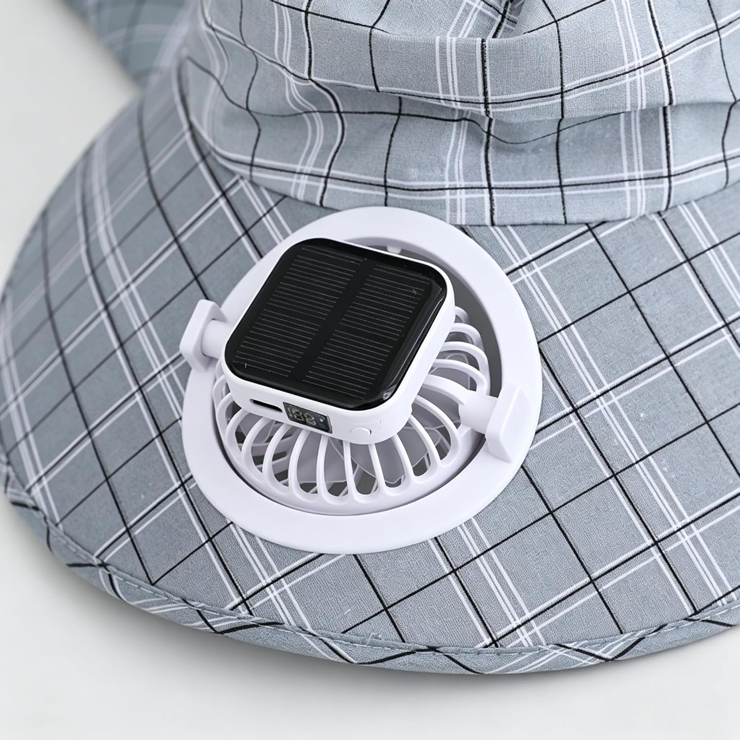 1PC 태양광 넥 가드 팬 모자 USB 충전식 팬 모자 - Outdoor Camping Fan 리뷰 및 가격