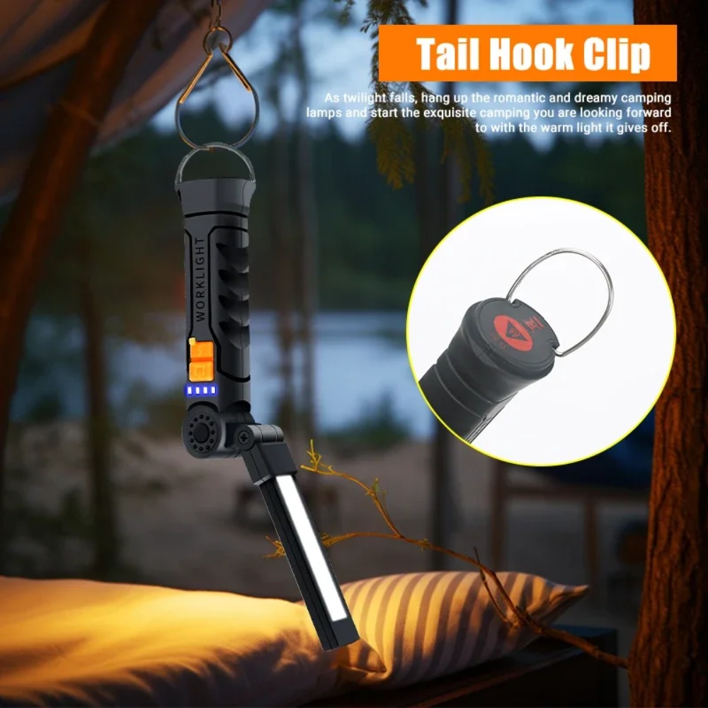야외 캠핑을 위한 내장 배터리가 있는 자기 비상 작업  - Outdoor Camping Glamping 리뷰 및 가격