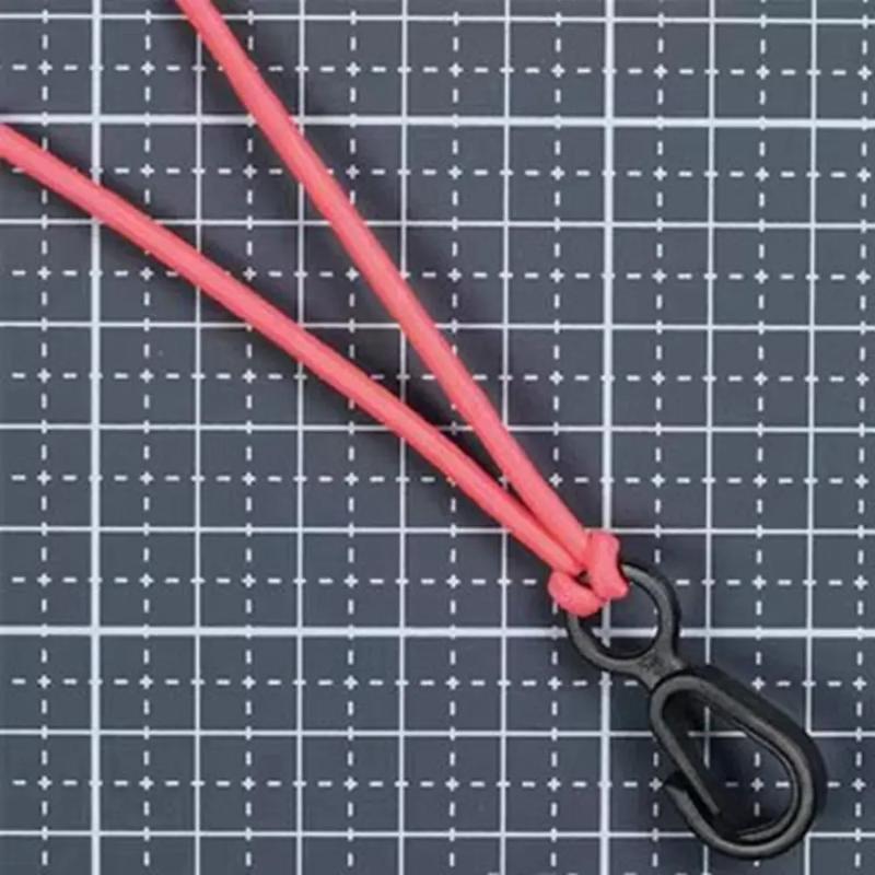 20Pcs 내구성이 뛰어난 검정색 플라스틱 스냅 후크  - Outdoor Activities In Camping 리뷰 및 가격