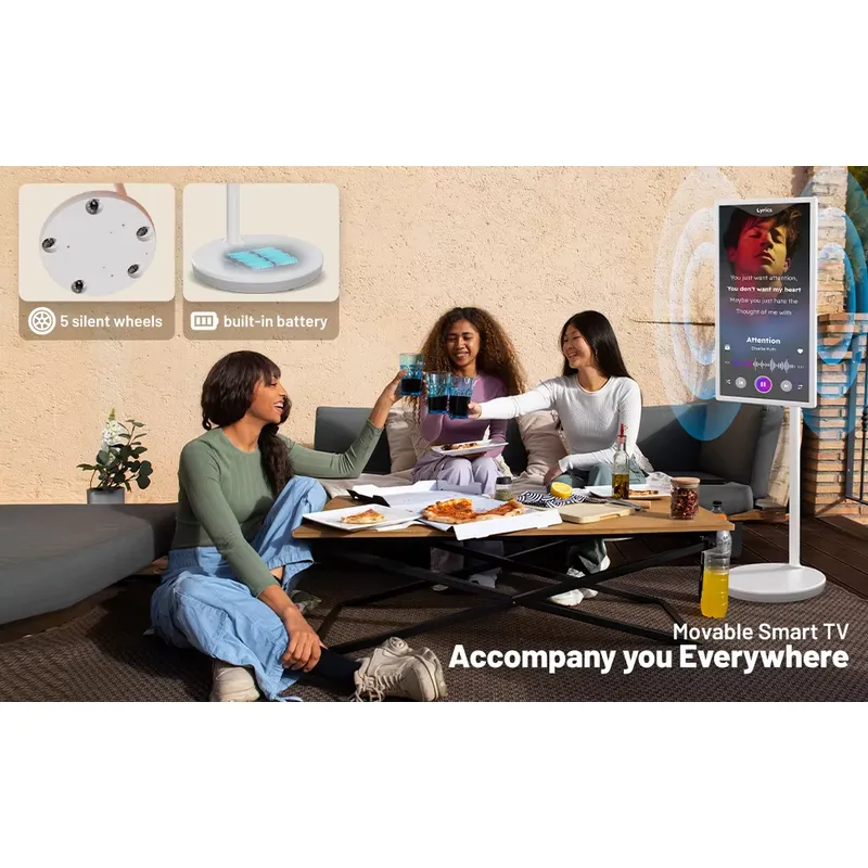 24인치 휴대용 모바일 TV 스마트 여행 캠핑 동반자  - Outdoor Camping Tv 리뷰 및 가격