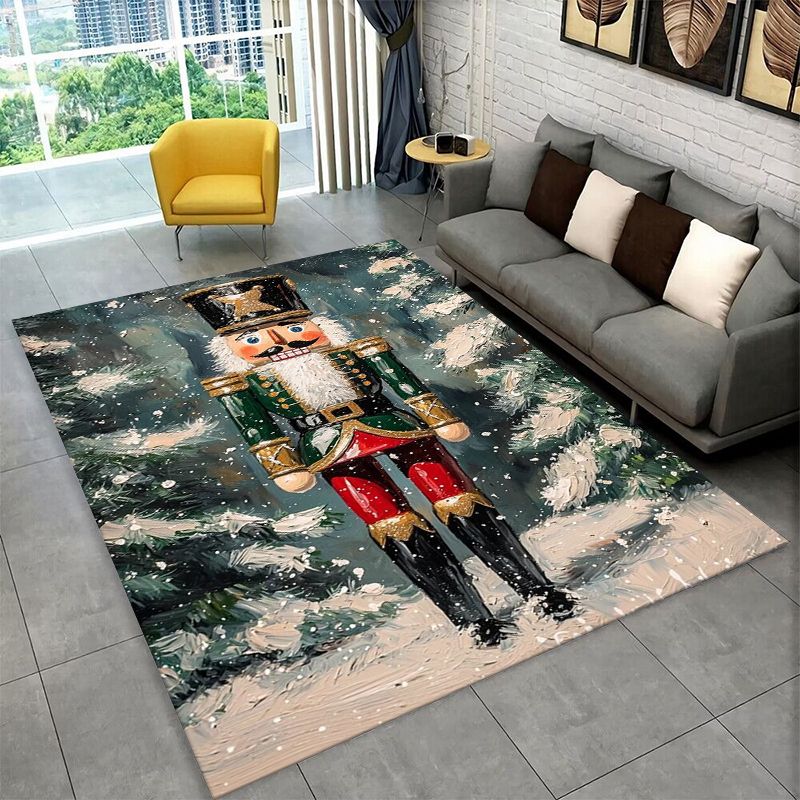 만화 견과까기 인형 메리 크리스마스 대형 러그 침실 거 - Outdoor Camping Mats Large 리뷰 및 가격