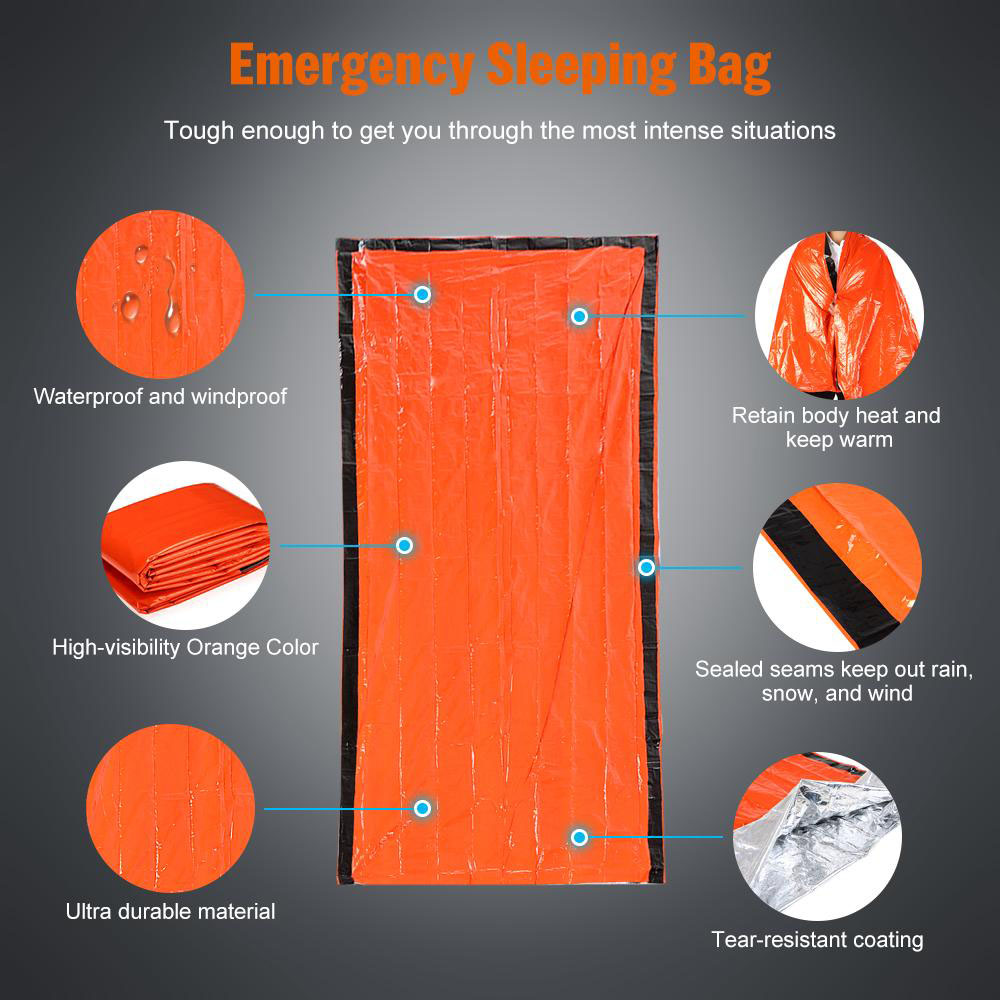 방수 재사용 가능 보온 마일라 비상 담요 휴대용 우주  - Emergency Mylar Blanket 리뷰 및 가격