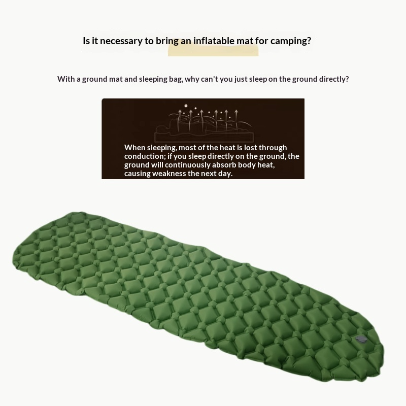 450g 초경량 에어매트 미미형 컴팩트 백패킹 매트 하 - Inflatable Mattress 리뷰 및 가격