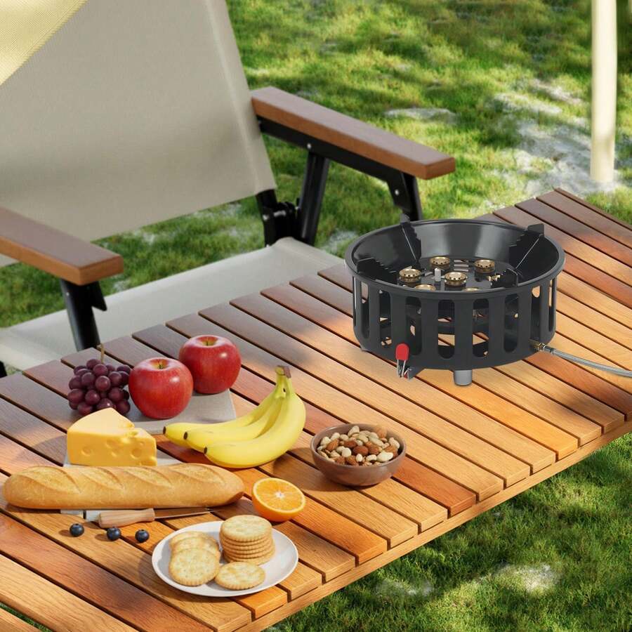 휴대용 캠핑 스토브(3개 어댑터 포함) - 72,000 - Outdoor Camping Burner 리뷰 및 가격