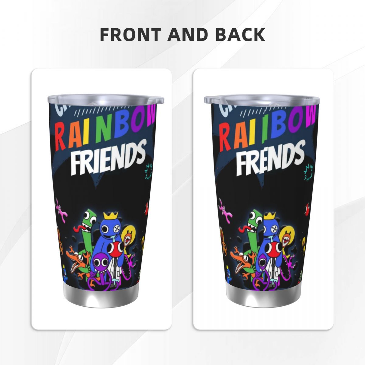 R-Rainbow-Friends 20oz 스테인리스 스 - Vacuum Insulated Flask 리뷰 및 가격