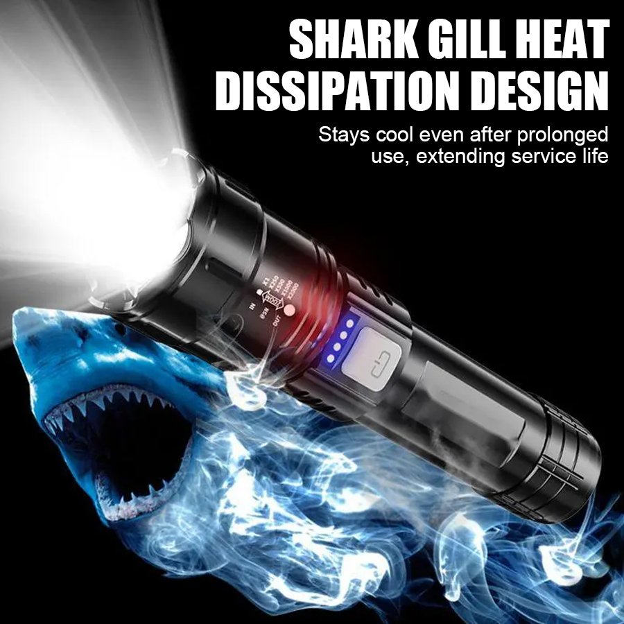 고출력 P50 LED 손전등 USB 충전식 줌 핸드헬드 - Outdoor Camping Glamping 리뷰 및 가격