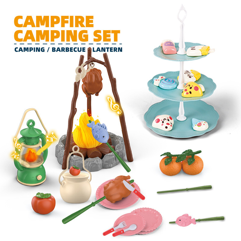 어린이 야외 모험 도구 세트 캠프파이어와 텐트 시뮬레이 - Outdoor Camping For Kids 리뷰 및 가격