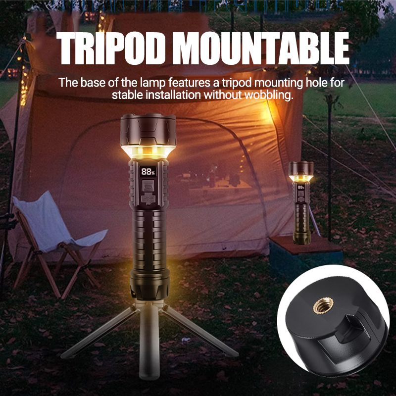 COB LED 손전등 충전식 랜턴 7코어 캠핑 토치 레 - Outdoor Camping Lantern 리뷰 및 가격
