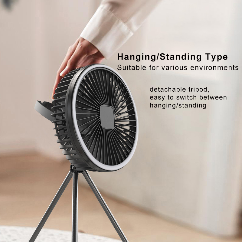 휴대용 캠핑 팬 10000mAh 5000mAh USB  - Outdoor Camping Fan 리뷰 및 가격