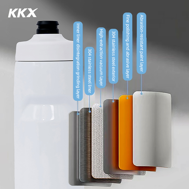 KKX 6 레이어 따뜻한 절연 사이클링 물병 550ML - Vacuum Insulated Flask 리뷰 및 가격