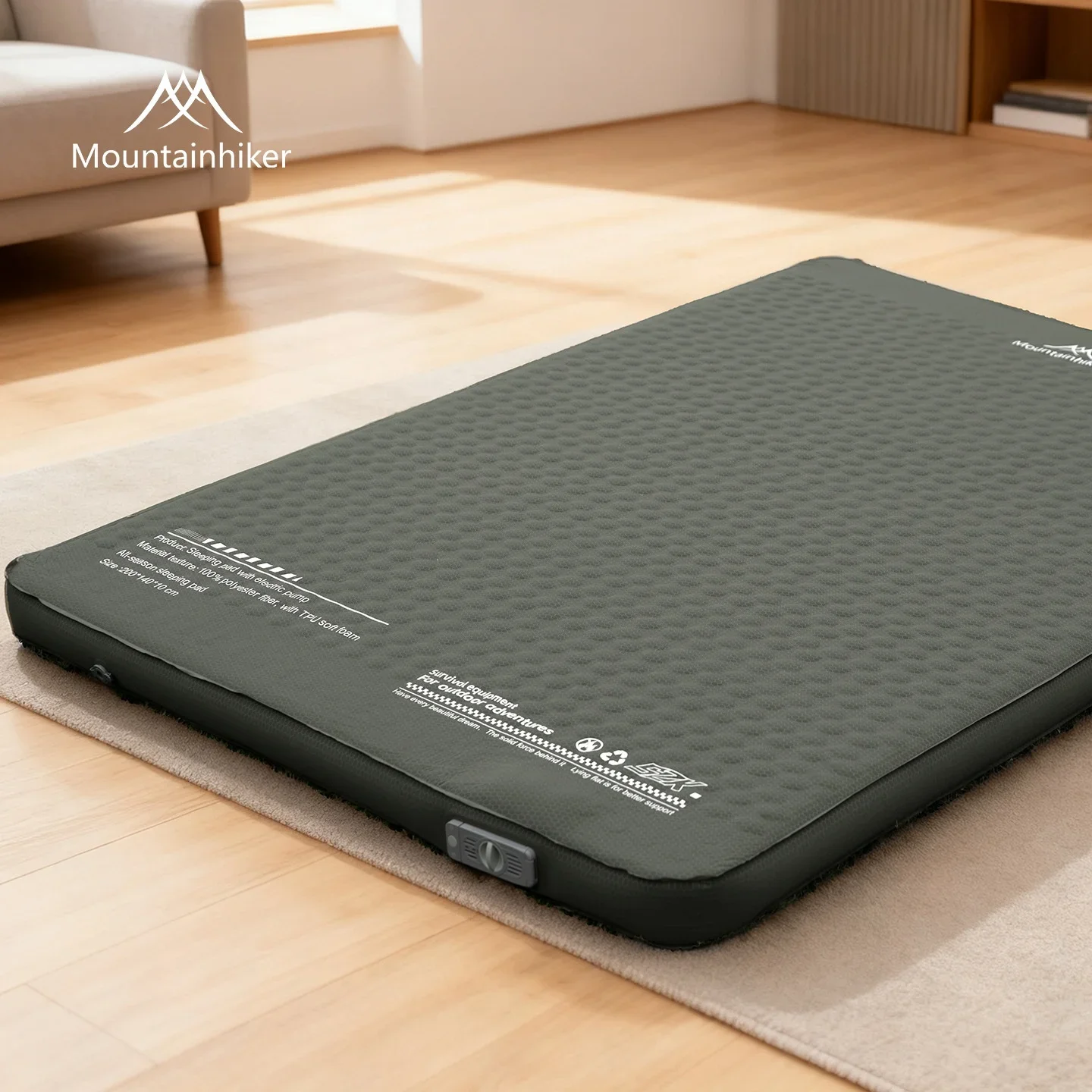 새로운 두꺼운 스펀지 패드, 휴대용 야외 매트리스, 통 - Inflatable Mattress 리뷰 및 가격