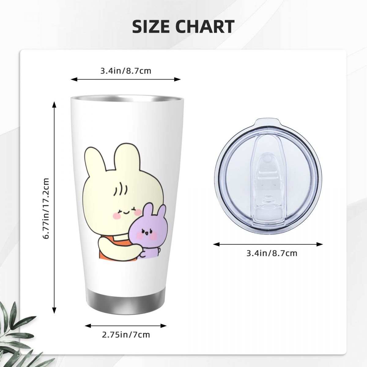 아사미미찬 귀여운 아사미미 20온스 스테인리스 보온 보 - Vacuum Insulated Flask 리뷰 및 가격
