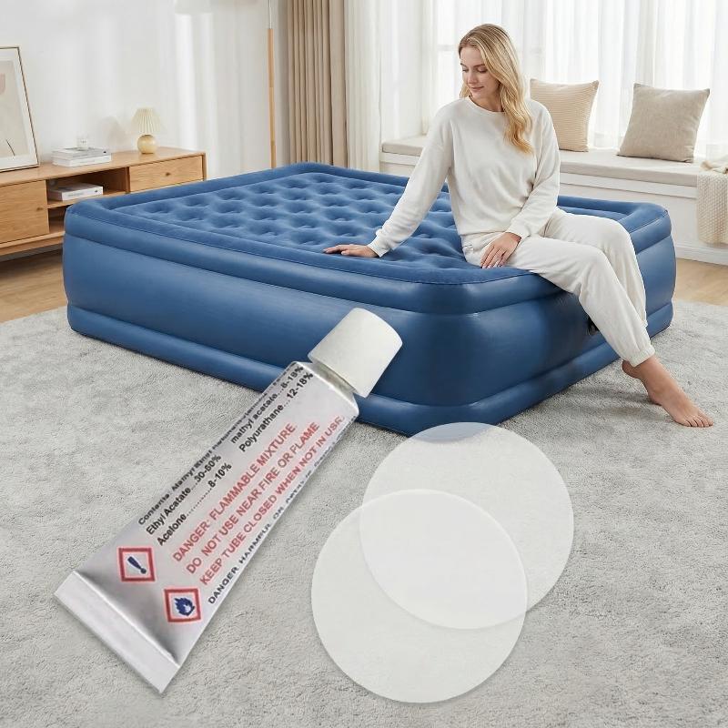 팽창식 에어베드 수리 패치 키트, 고강도 PVC 패치( - Inflatable Mattress 리뷰 및 가격