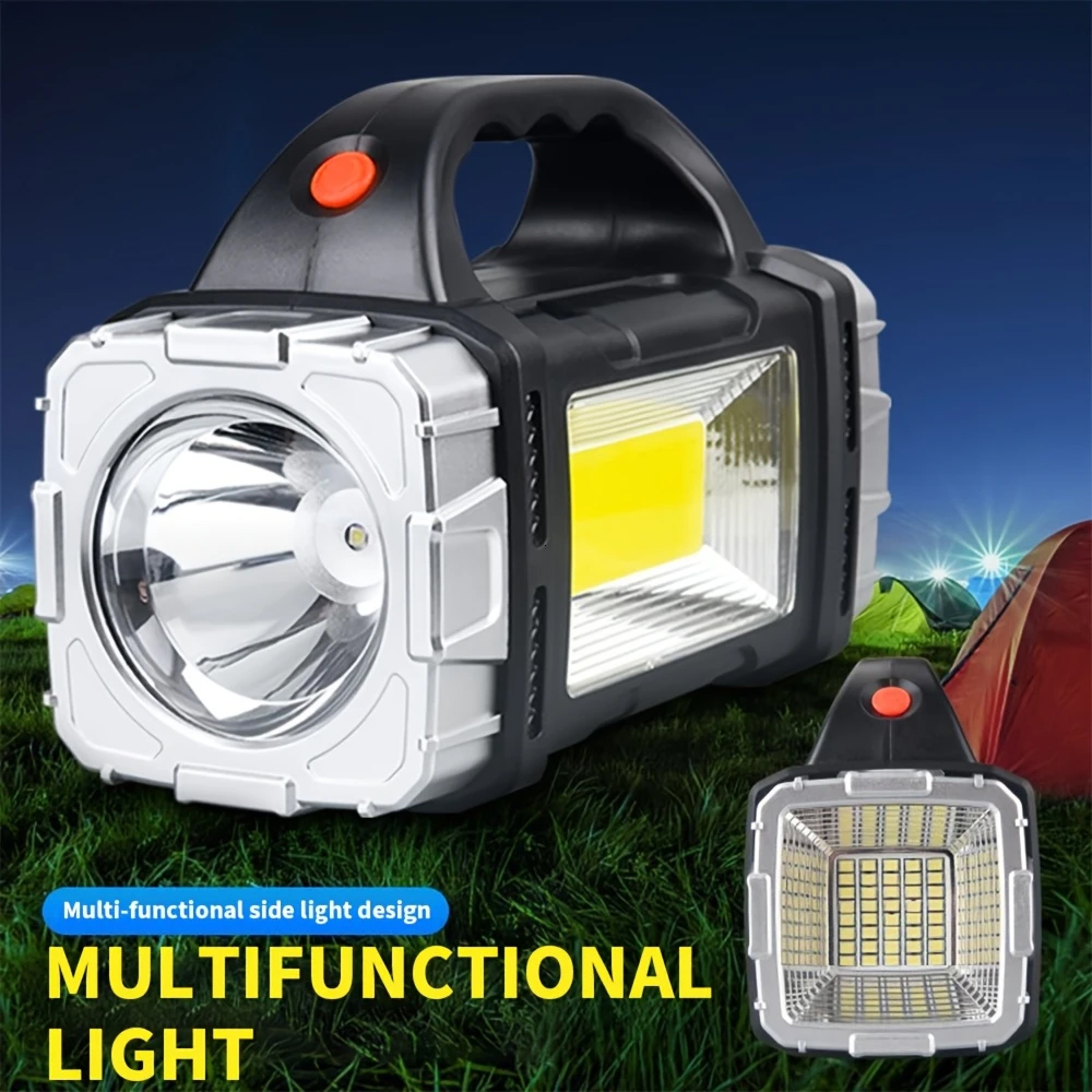 휴대용 강력한 USB 충전식 손전등 태양광 LED 라이 - Outdoor Camping Glamping 리뷰 및 가격