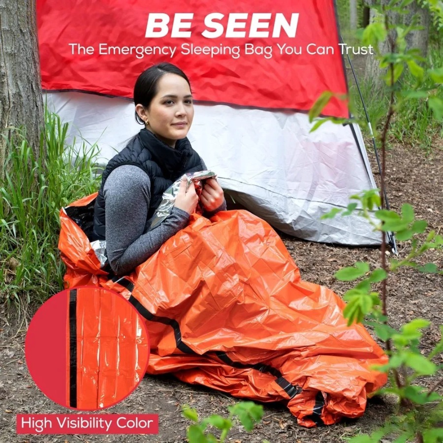 1PC 비 방지 비상 침낭 - 방수 텐트 키트, 비상  - Emergency Mylar Blanket 리뷰 및 가격