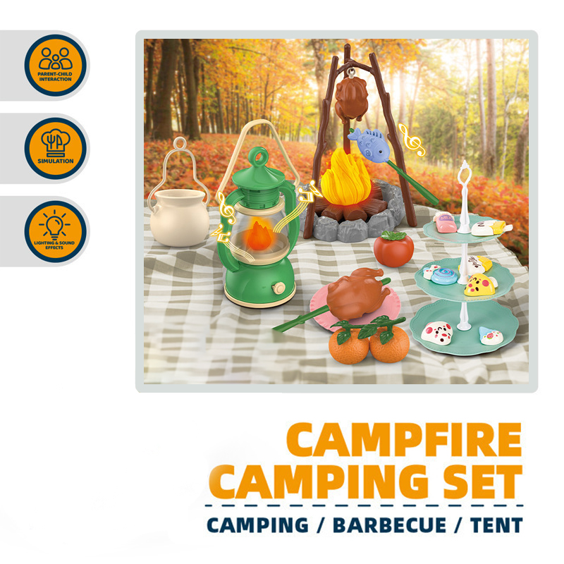 어린이 캠핑 세트 캠프파이어 놀이 유아용 장난감 (조명 - Outdoor Camping For Kids 리뷰 및 가격