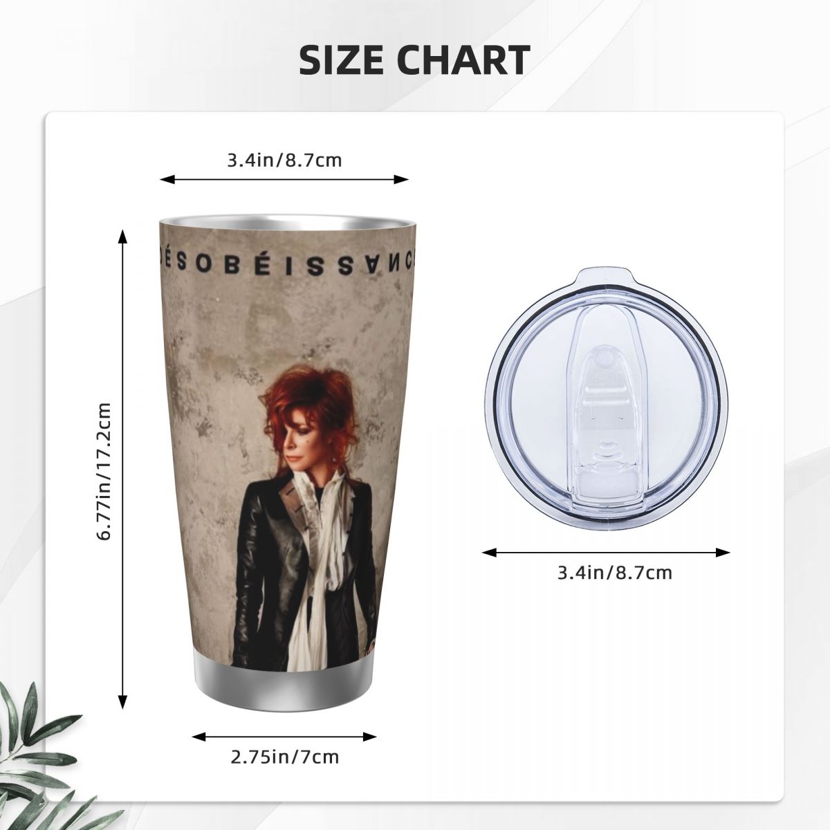 Mylene Farmer Nevermore 20oz 스 - Vacuum Insulated Flask 리뷰 및 가격