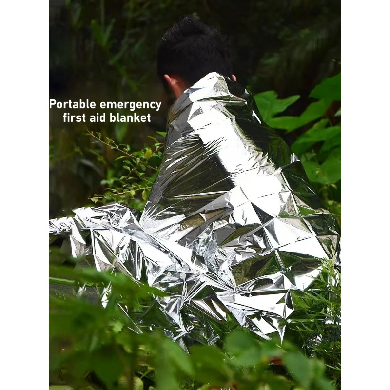 1/4개입 비상용 마일라 열 담요, NASA 바디 워머 - Emergency Mylar Blanket 리뷰 및 가격