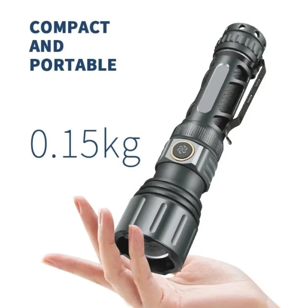 슈퍼 밝은 손전등 휴대용 충전식 LED 램프 전술 캠핑 - Outdoor Camping Lantern 리뷰 및 가격