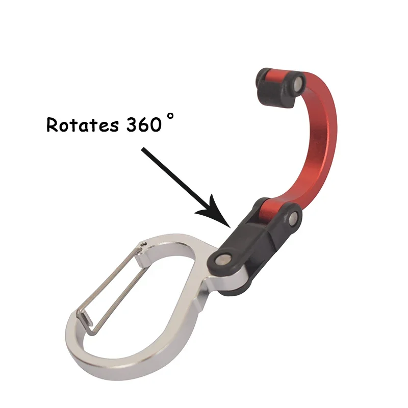 다기능 하이브리드 기어 클립 Carabiner 360도 - Outdoor Camping Essential Gear 리뷰 및 가격